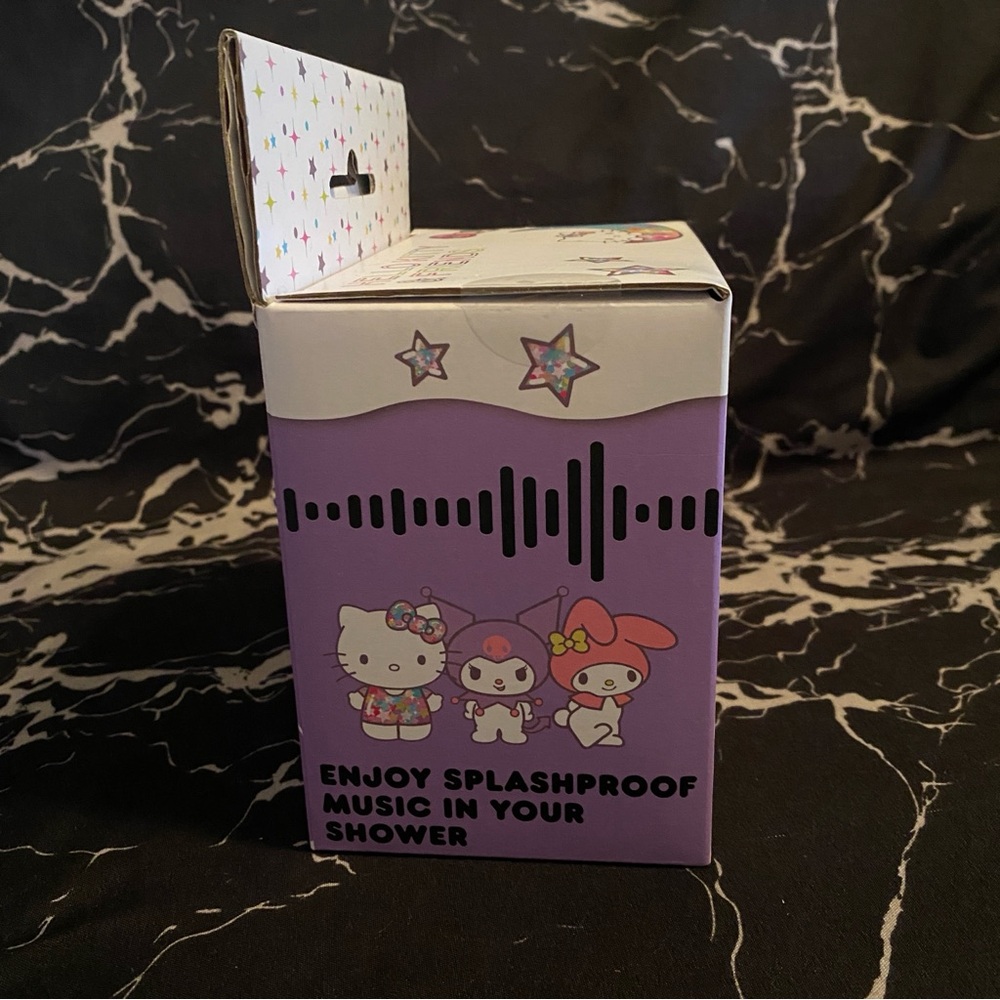 💜 Kuromi Wireless Bluetooth Water Resistant Shower Speaker - Picture 3 of 5